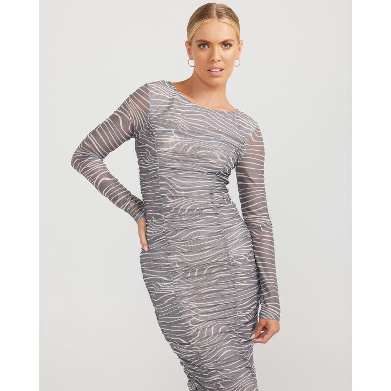 Charlie Holiday Valentina Ruched Dress image number 2